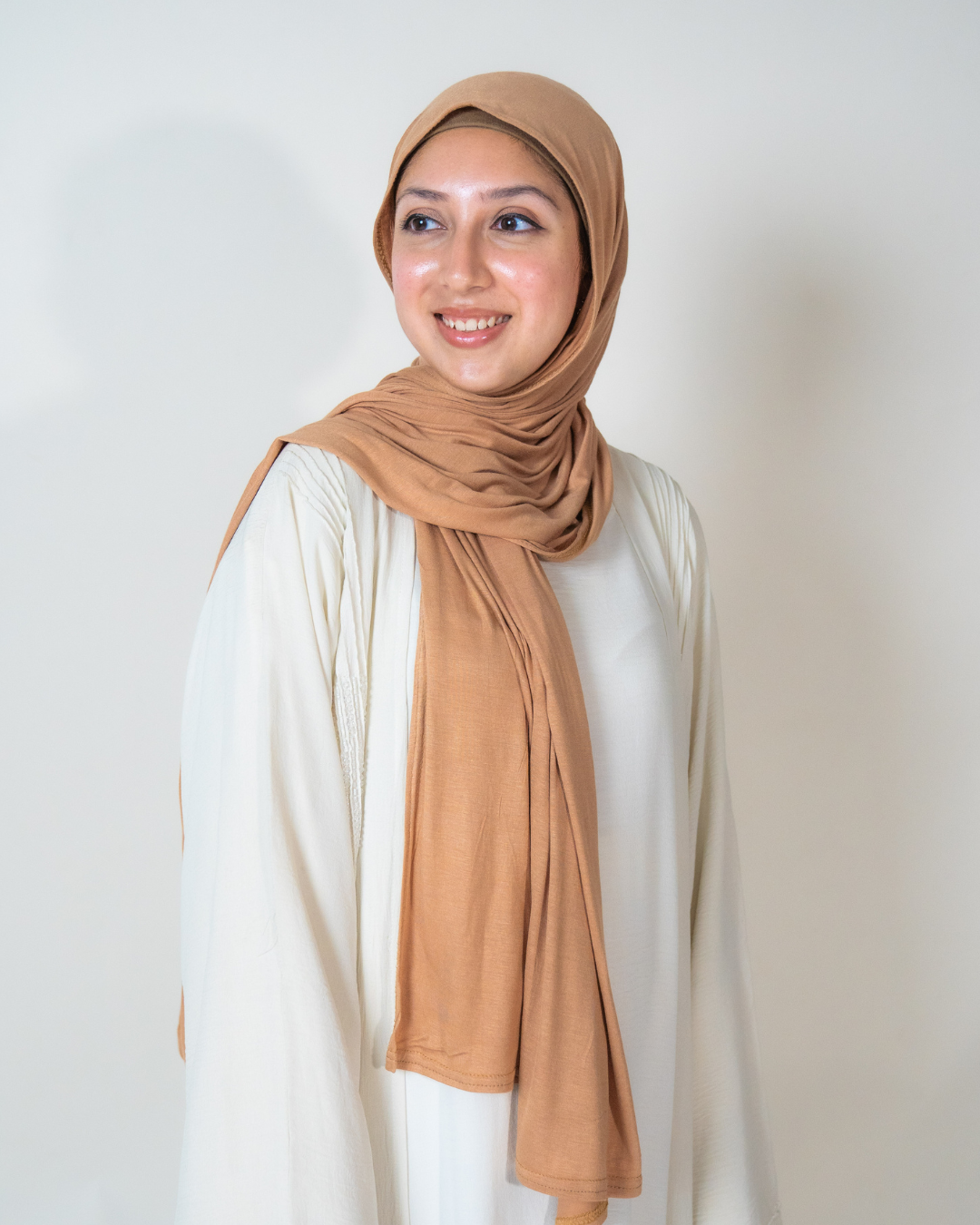Mercerised Cotton Jersey in Nude