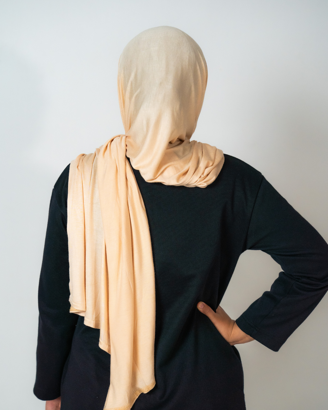 Mercerised Cotton Jersey in Beige