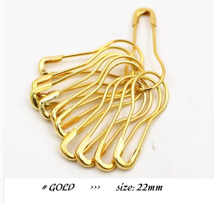 NON TANGLE SAFETY PIN - GOURD SHAPE