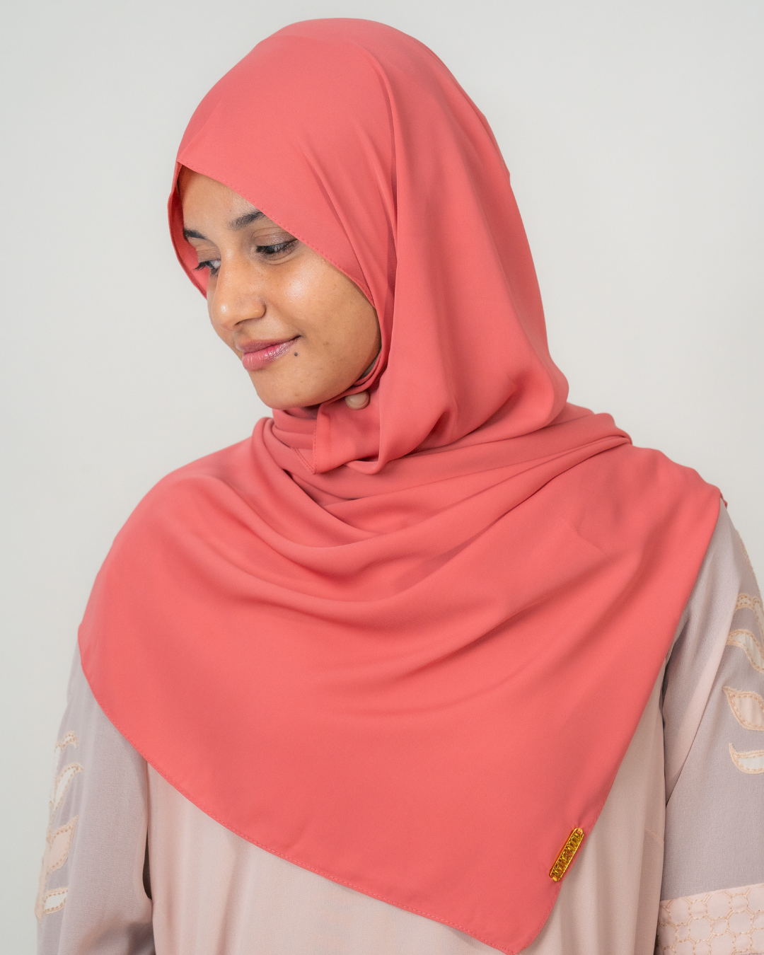Chiffon Density in Coral