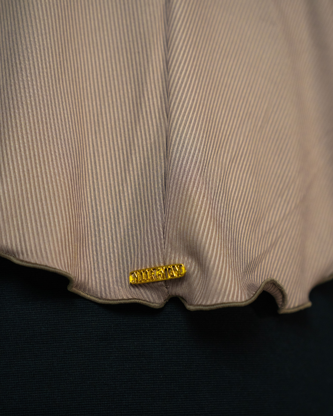 Ribbed Cotton Instant in Cocoa