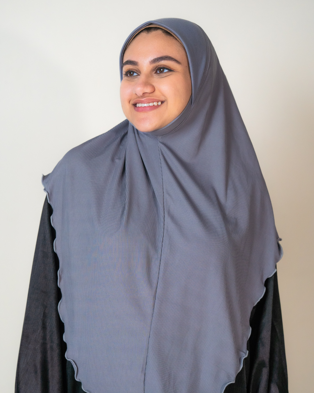 Ribbed Cotton Instant in Grey