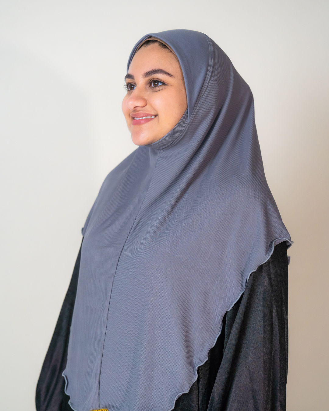 Ribbed Cotton Instant in Grey