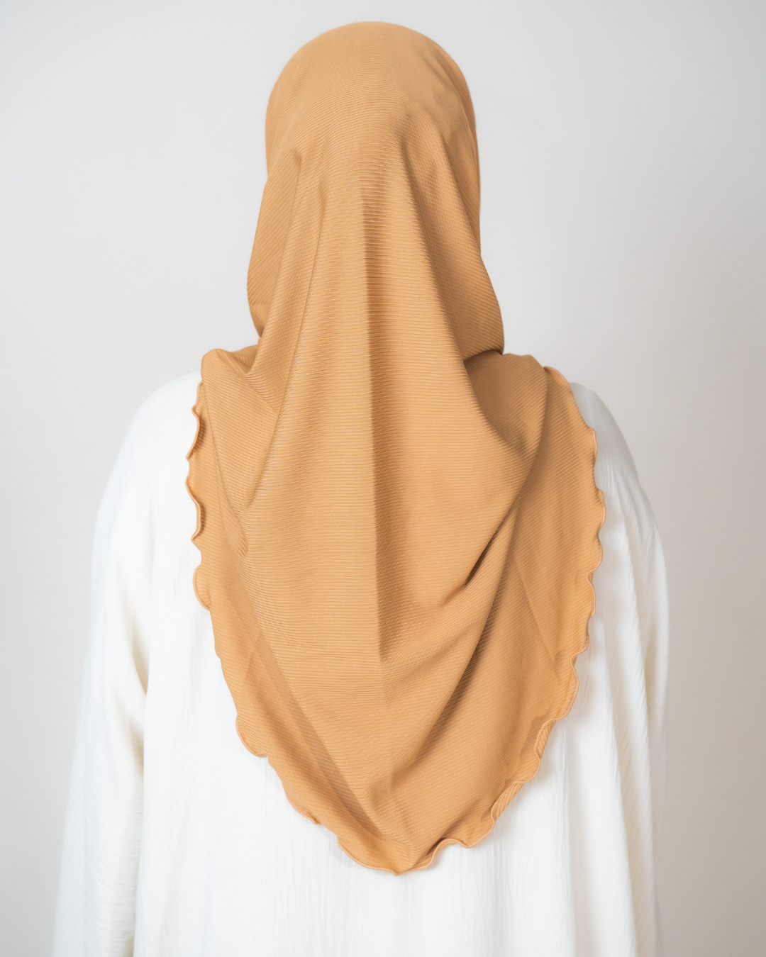 Ribbed Cotton Instant in Light Brown