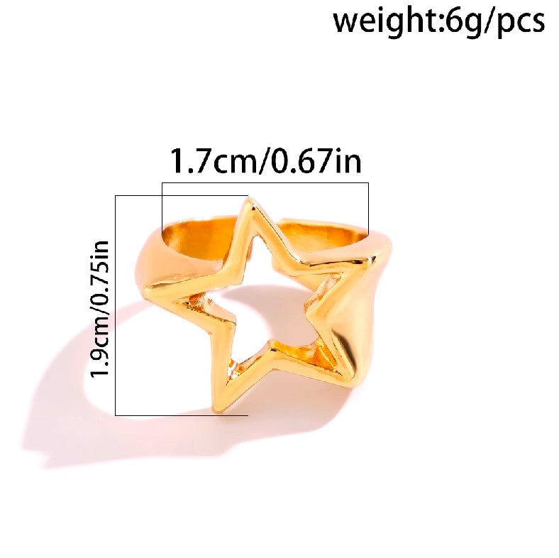 RING BROOCHES - THE HOLLOW STARS