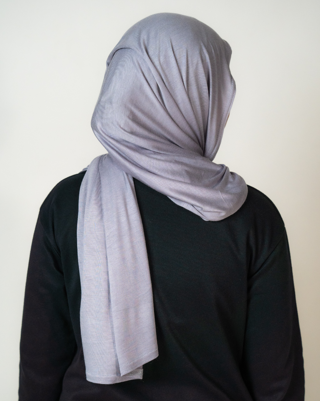 Mercerised Cotton Jersey in Light Grey