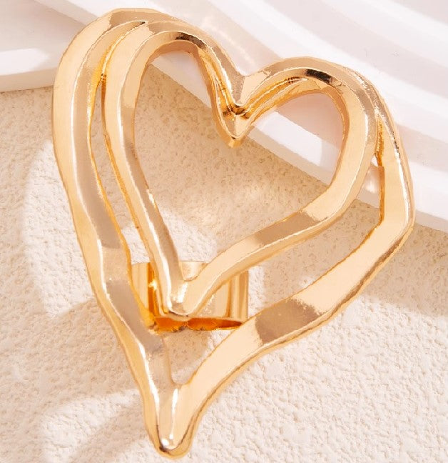 RING BROOCH - DARE TO LOVE