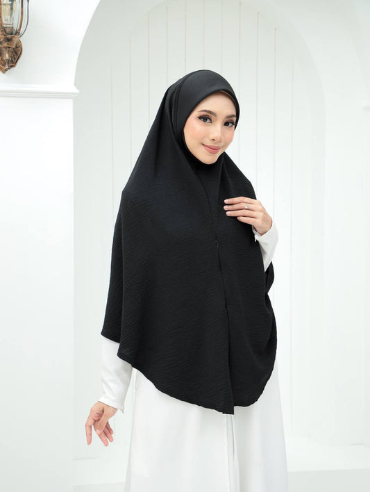 Khimar with Zip Pocket